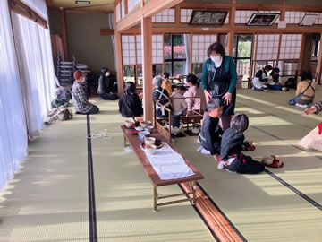 お茶お花体験会
